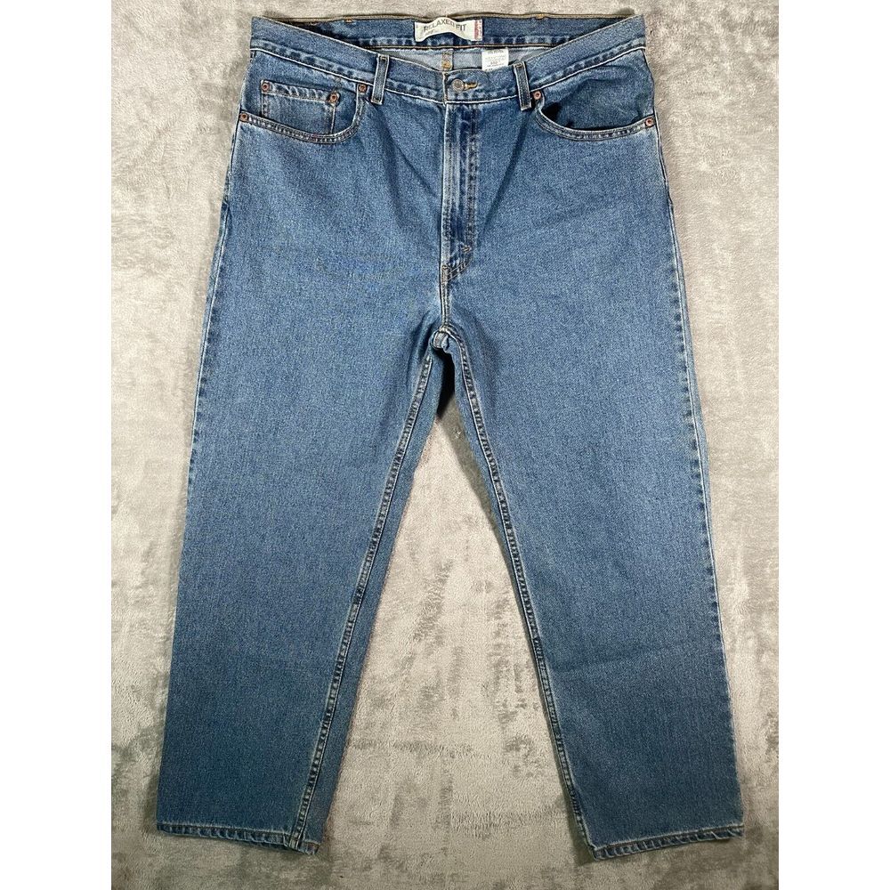 Vintage Levi's 550 Relaxed Fit Jeans Mens 38x30 (Actual 38x29) Blue Jean Denim